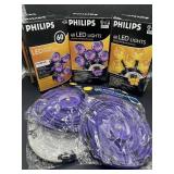 Halloween Colored Lights & Paper Lanterns