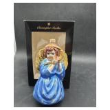 Christopher Radko Blue Angel Christmas Ornament