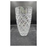 10in Galway Irish Lead Crystal Glass Vase