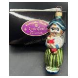 Christopher Radko Little Gems Dutch Doll Ornament