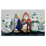 5 Patricia Breen Santa Claus Ornaments