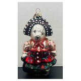 Radko Czarina Muffina Vanderbear Ornament