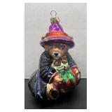 Radko Muffy Vanderbear Bearwitched Ornament