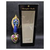 Vintage Radko Angel Mercury Glass Ornament