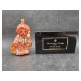 1996 Radko 'Bearly Awake' Mercury Glass Ornament