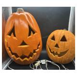 Gemmy Light-Up Jack ï¿½oï¿½ Lantern & Larger One