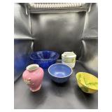 Noritake Vase & Mixed Pottery Lot