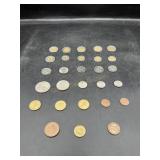 Foreign Coin Lot Mexico + Mixed