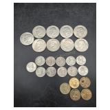 25 $1 Coins - Eisenhower, Susan B, Sacagewea