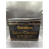 Sunshine Krispy Crackers Tin Box