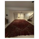 Antique Large Hand-Knotted Oriental Rug