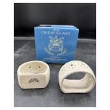 Hartley Greens Leedsware Napkin Holder Set