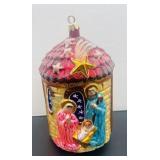 Radko Holy Reflections Nativity Ornament