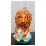 Radko Peaceful Kingdom Lion & Lamb Ornament
