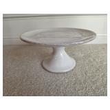 Pottery Barn Rustic Blanca Cake Stand