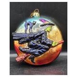 Vintage Radko Halloween Witch Ornament