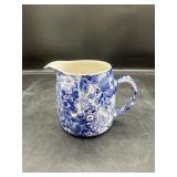 Laura Ashley Chintzware Blue Creamer Milk Jug