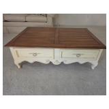 Ethan Allen French Country Coffee Table