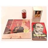Lot Pierre-Elliott Trudeau, dont livre signï¿½ par