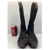 Bottes de cowboy, en cuir, grandeur 5 1/2