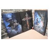 3 laminés Alchemy Gothic, 24'' x 36''