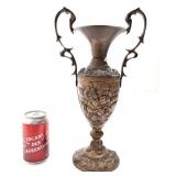 *Ancien vase en bronze, fabriqué main, avec