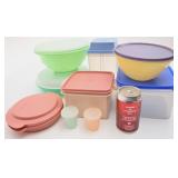 Lot de plats Tupperware