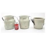 3 vases / pots de fleurs extérieurs