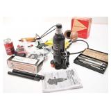 Lot d'outils, dont cric hydraulique