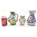 3 vases d'Italie