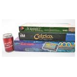3 jeux de société, Scabble et Celtica, complets,