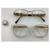 2 paires de lunettes de vue, Bugati et