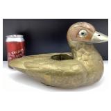 *Jardinière canard en laiton