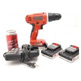 Perceuse Black & Decker, 20 volts, avec