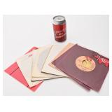 11 vinyles 45 tours / RPM, dont Abba,