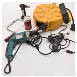 Lot d'outils, avec extension électrique,
