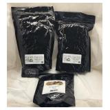 3 sacs de café en grains, 2 lb chacun