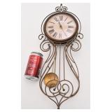 Horloge murale Sterling & Noble, fonctionnelle