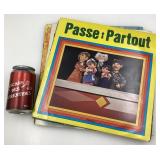 Lot de vinyles 33 tours / RPM, dont Passe-Partout