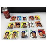 15 cartes de baseball Topps archives, the