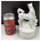Licorne musicale, en porcelaine, fonctionnelle