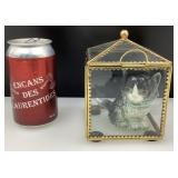 Figurine chat Goebel, dans coffret vitré