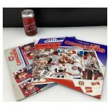3 calendriers des Canadiens, 1988-89,