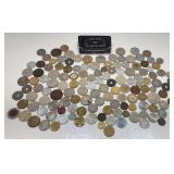 Lot de pièces de monnaie internationales
