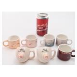 Tasses miniatures, Coco + lola et seins