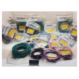 24 cbles ethernet, semblent neufs