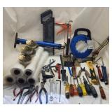 Outillage varié et tire-fil / fish, neuf