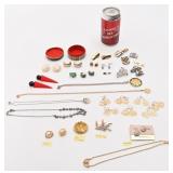 Lot de bijoux, dont D'Orlan, Evco,