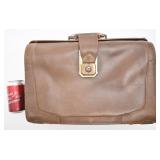 Porte-documents en cuir M. L., vintage