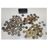 Lot de pièces de monnaie françaises